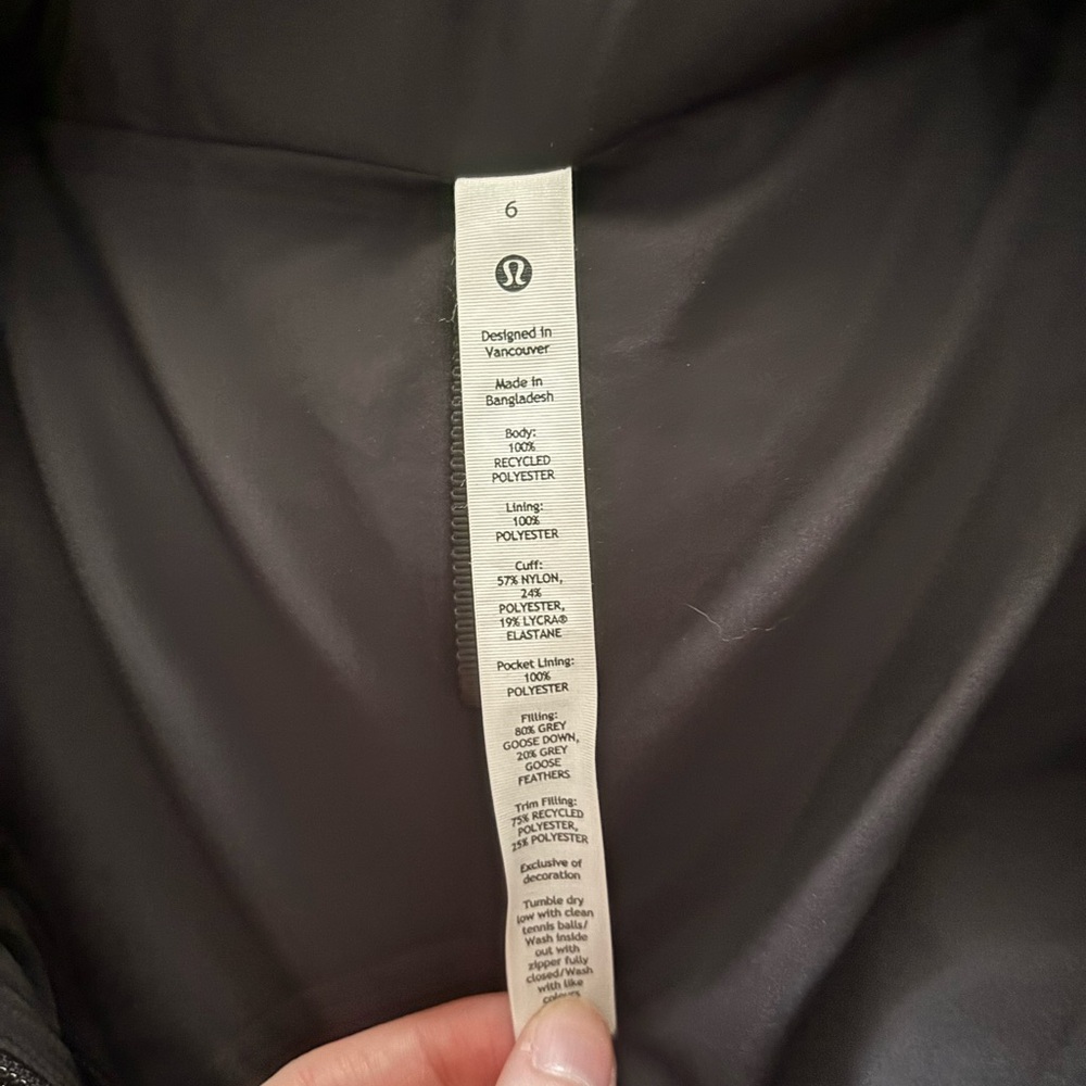 Lululemon Wunder Puff 600-Down-Fill Cropped Jacket - Picture 4 of 6